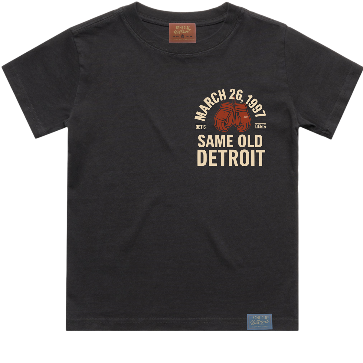March 26, 1997 Kids Tee | Ash – Same Old Detroit