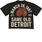 March 26, 1997 Cropped Tee | Ash – Same Old Detroit