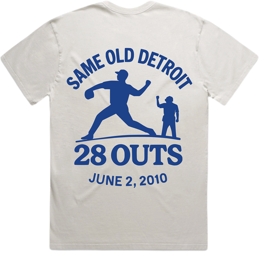 28 Outs Tee | Off white – Same Old Detroit