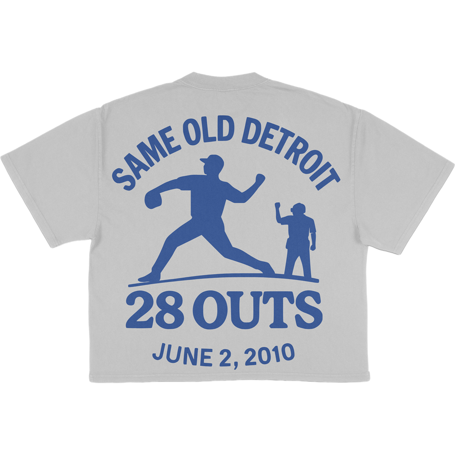 28 Outs Cropped Tee | Off white – Same Old Detroit