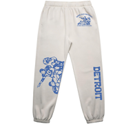LIMITED RUN - Lifted Trackpants | Heavy Faded Bone – Same Old Detroit
