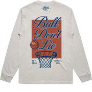 Ball Don’t Lie Long Sleeve | Bone Wash -  Same Old Detroit