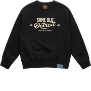 Rah Rah Kids Crewneck | Black – Same Old Detroit