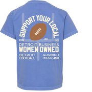 Support Your Local Kids Tee | Blue – Same Old Detroit