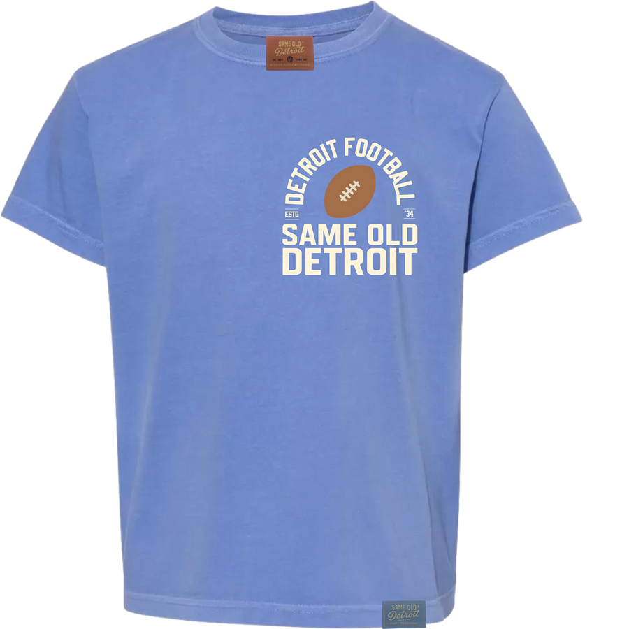 Support Your Local Kids Tee | Blue – Same Old Detroit