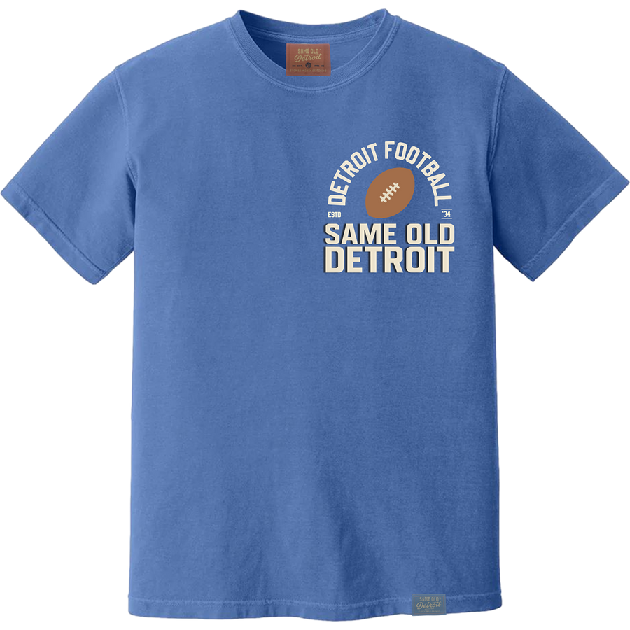 Support Your Local Tee | Blue – Same Old Detroit