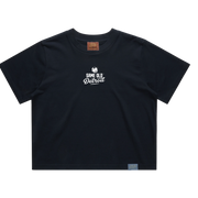Same Old Detroit Cropped Tee | Navy – Same Old Detroit