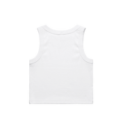 Same Old Detroit Cropped Tank | White – Same Old Detroit