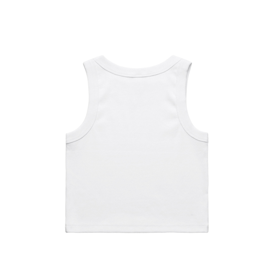 Same Old Detroit Cropped Tank | White – Same Old Detroit
