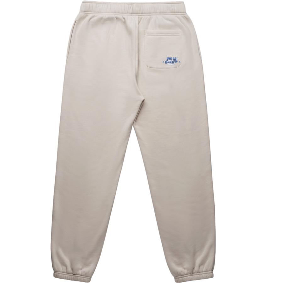 LIMITED RUN - Lifted Trackpants | Heavy Faded Bone – Same Old Detroit