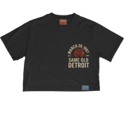 March 26, 1997 Cropped Tee | Ash – Same Old Detroit
