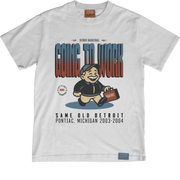 Going To Work Kids Tee | Off-White – Same Old Detroit
