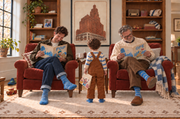 Three generations reading Same Old Detroit together